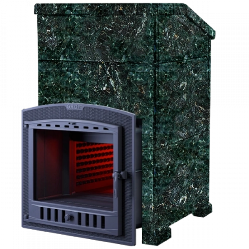 Saunová pec na drevo - Gefest Grom 50 (P2) Prezidentas 1200/50