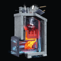 Saunová pec na drevo - Gefest Grom 80 (P2) President 1320/60 - 5 Saunová pec na drevo - Gefest Grom 80 (P2) President 1320/60 - 5