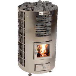 Saunová pec na drevo - MONDEX KLAPI, nehrdzavejúca oceľ  Saunová pec na drevo - MONDEX KLAPI, nehrdzavejúca oceľ