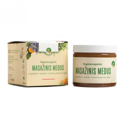 Regeneračný masážny med s esenciálnymi olejmi grapefruitu, levandule, rozmarínu 