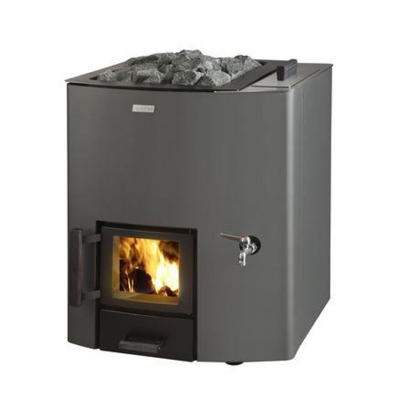 Saunová pec na drevo - NARVI NC 20 VS s nádržou na vodu
