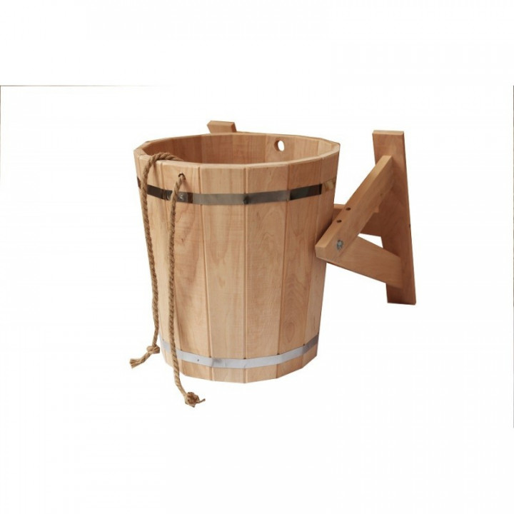 Vedro do sprchy s plastovou vložkou, 10 l