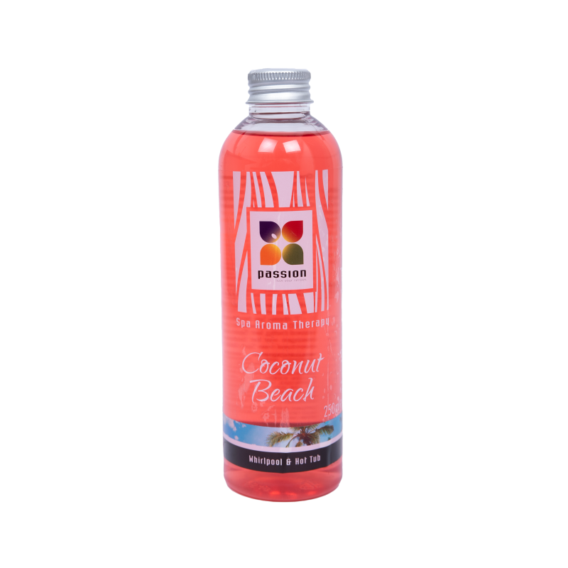 Aromaterapeutická vôňa PASSION do víriviek a víriviek, Coconut beach 250 ml Aromaterapeutická vôňa PASSION do víriviek a víriviek, Coconut beach 250 ml
