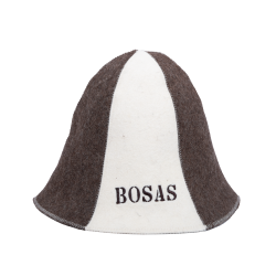 Klobúk do sauny - BOSAS, pruhovaný