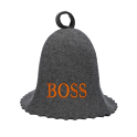 Klobúk do sauny - BOSS, sivý - 0