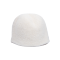 Klobúk do sauny - Biely, vlnený - 0