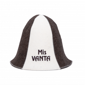 Klobúk do sauny - MISS VANTA, pruhovaný