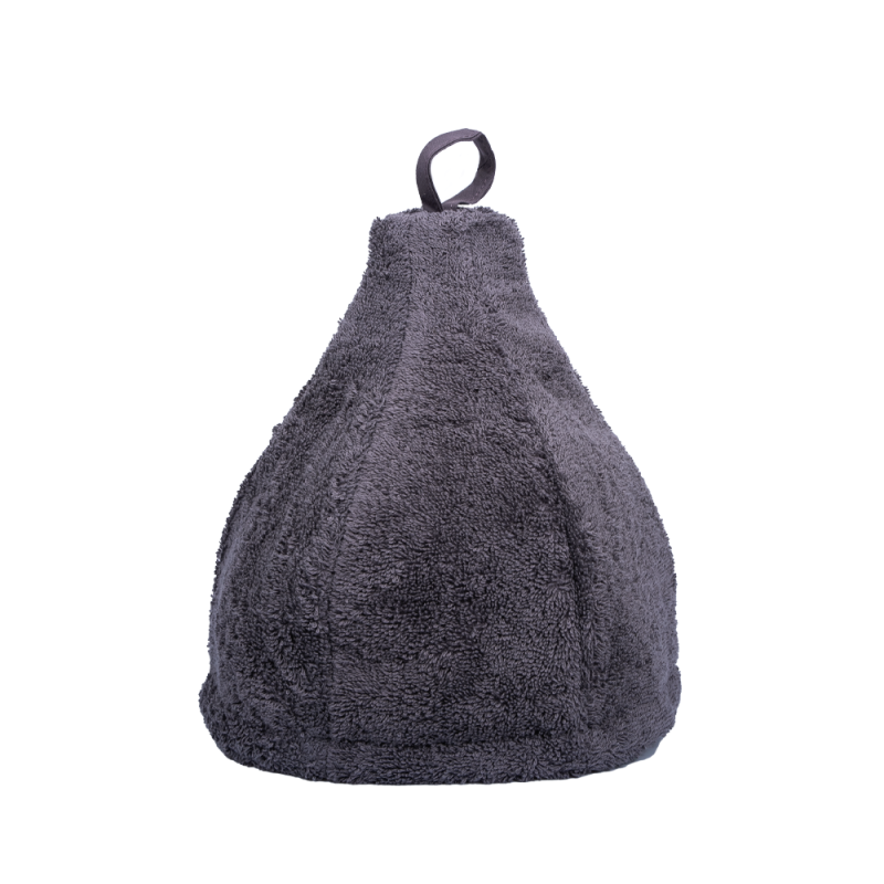 Klobúk do sauny - ŠEDÝ