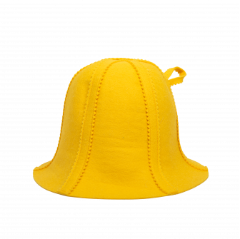 Klobúk do sauny - HAT jellow