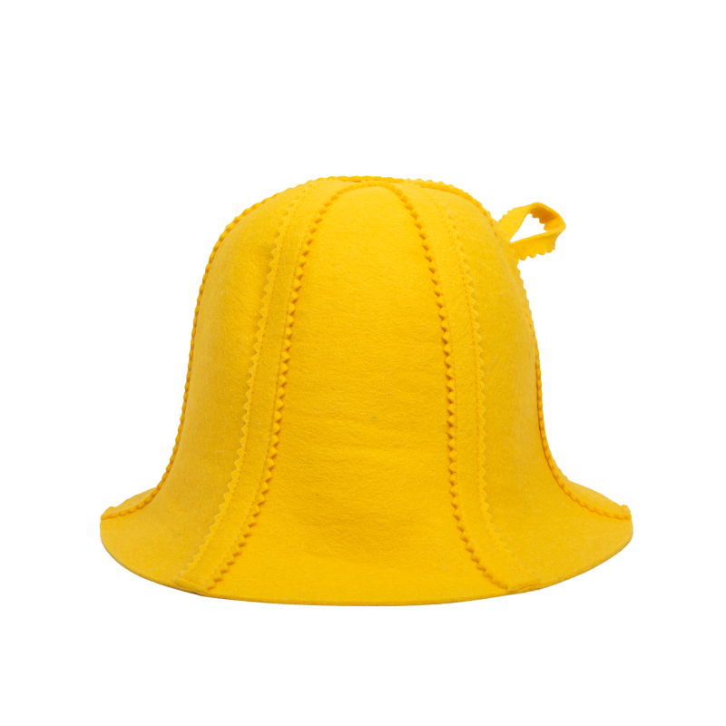 Klobúk do sauny - HAT jellow