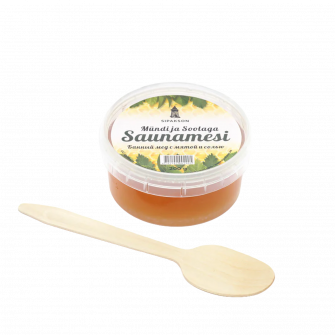 Saunový med s extraktom z mäty a soľou, 200g