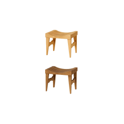 Saunová lavica, termo-jelša 470x340x410 mm 