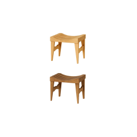 Saunová lavica, termo-jelša 470x340x410 mm 