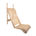Relaxačná palanda pre saunu, abachi - 0