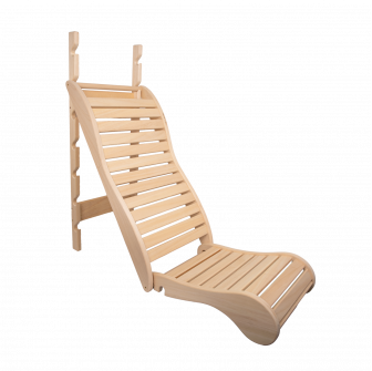 Relaxačná palanda pre saunu, abachi