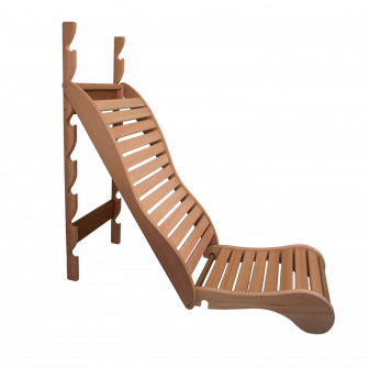 Relaxačná palanda pre saunu, céder