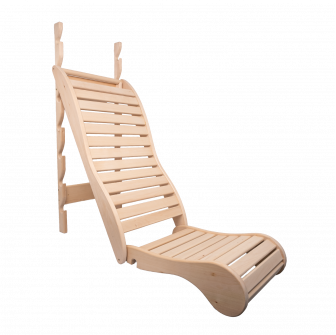Relaxačná palanda pre saunu, lipu.