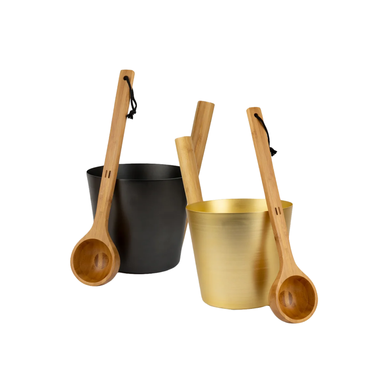 Sada hliníkového vedra a naberačky RENTO