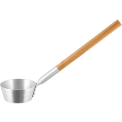 RENTO hliníková naberačka, prírodná 