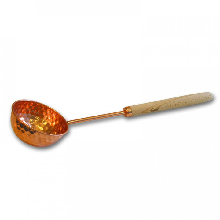 Medená naberačka SAUNIA, 30 cm