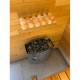 Soľné gule SAUFLEX do sauny – sada 18 ks so stojanom