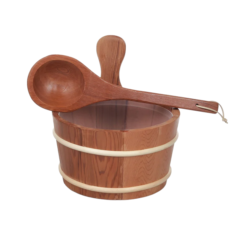SAUFLEX drevené vedro 4 l, céder