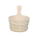 SAUFLEX drevené vedro 4 l, borovica - 0