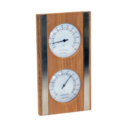 Teplomer-vlhkomer SAUFLEX, cédrový, biela farba 