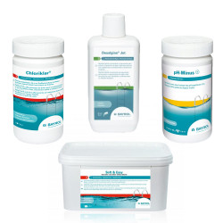 Sada na údržbu bez chlóru, pre bazény s kazetovým filtrom 