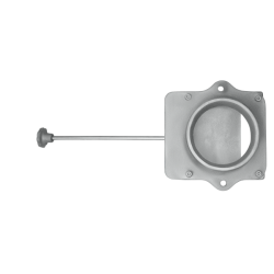 Liatinová dymová klapka F115  Liatinová dymová klapka F115