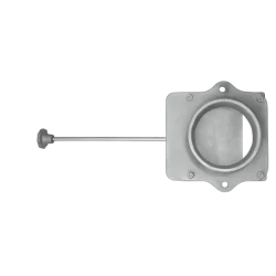 Liatinová dymová klapka F115 