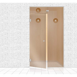 Sklenená stena do sauny, AD TYPE 12  Sklenená stena do sauny, AD TYPE 12