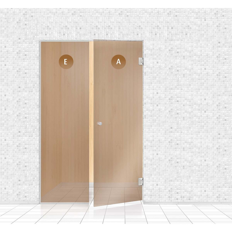 Sklenená stena do sauny, AD TYPE 6 Sklenená stena do sauny, AD TYPE 6