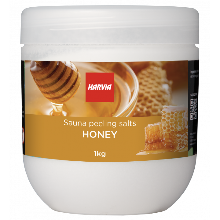Peelingová soľ do sauny HARVIA med 1 kg