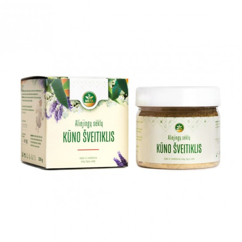 Telový peeling s olejom, 230 g