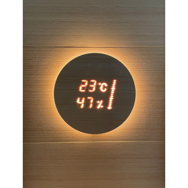 Teplomer - vlhkomer a elektronické presýpacie hodiny - CARIITTI ASPECTU