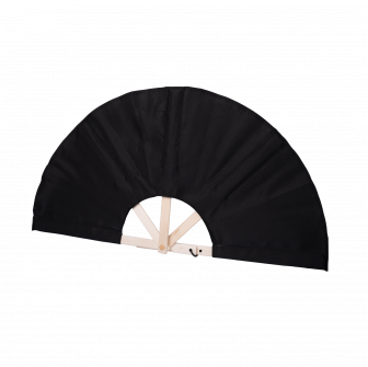 Látkový ventilátor do sauny, čierny