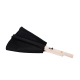 Látkový ventilátor do sauny, čierny