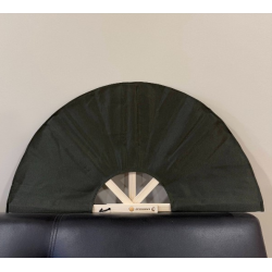 Látkový ventilátor do sauny, tmavozelený 