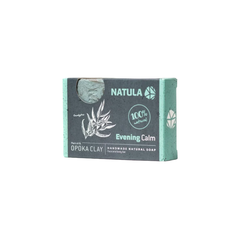 NATULA mydlo na tvár a telo s opokou a eukalyptom 100g