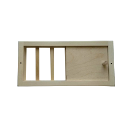 Vetracia mriežka s klapkou 