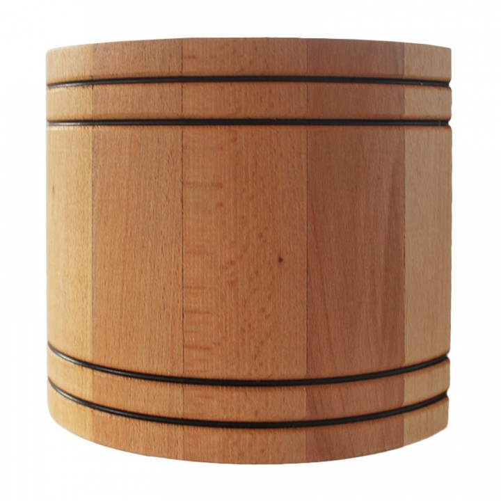 Saunový ventilátor MM-S s zakriveným povrchom dreva d/100mm