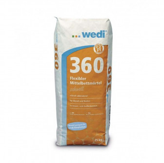 Elastické lepidlo WEDI 360, 25 kg