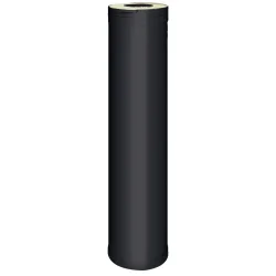 HARVIA oceľový komínový nadstavec 1 m, čierny 
