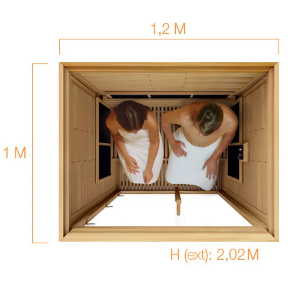 Infračervená sauna Sawo
